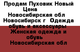 Продам Пуховик Новый › Цена ­ 4 500 - Новосибирская обл., Новосибирск г. Одежда, обувь и аксессуары » Женская одежда и обувь   . Новосибирская обл.